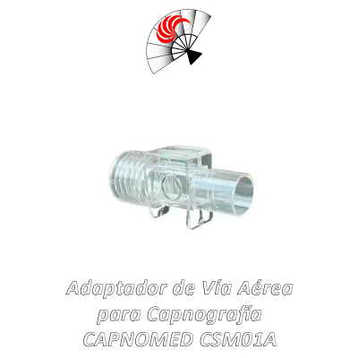 Adaptador de Vía Aérea para Capnografía CAPNOMED CSM01A