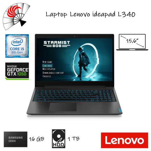 Laptop Lenovo ideapad L340 - Imagen 2