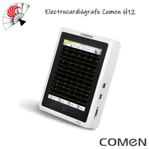 Alternative view of Electrocardiógrafo Comen H12