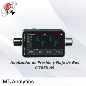 Alternative view of Analizador de Presión y Flujo de Gas CITREX H5