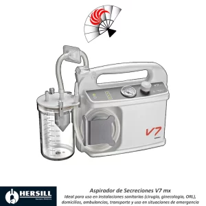 Alternative view of Aspirador de Secreciones HERSILL V7 mx