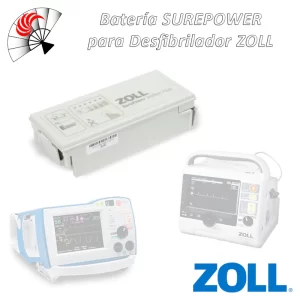 Alternative view of Batería SUREPOWER para desfibrilador ZOLL