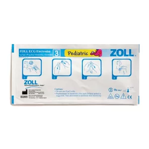 Electrodos ECG ZOLL Pediátrico tipo Broche