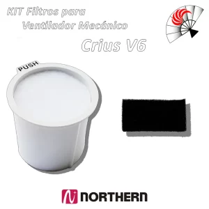 Alternative view of Kit Filtros para Ventilador Mecánico Crius V6