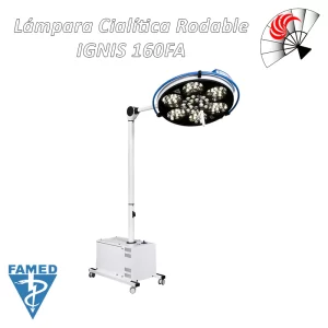 Alternative view of Lámpara Cialítica Rodable FAMED Lodz IGNIS 160FA