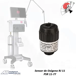 Alternative view of Sensor de Oxígeno RJ 11 Analytical Industries Inc. PSR 11-77
