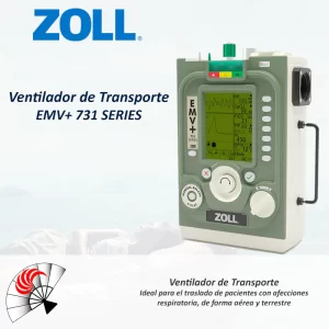Alternative view of Ventilador de Transporte ZOLL EMV+