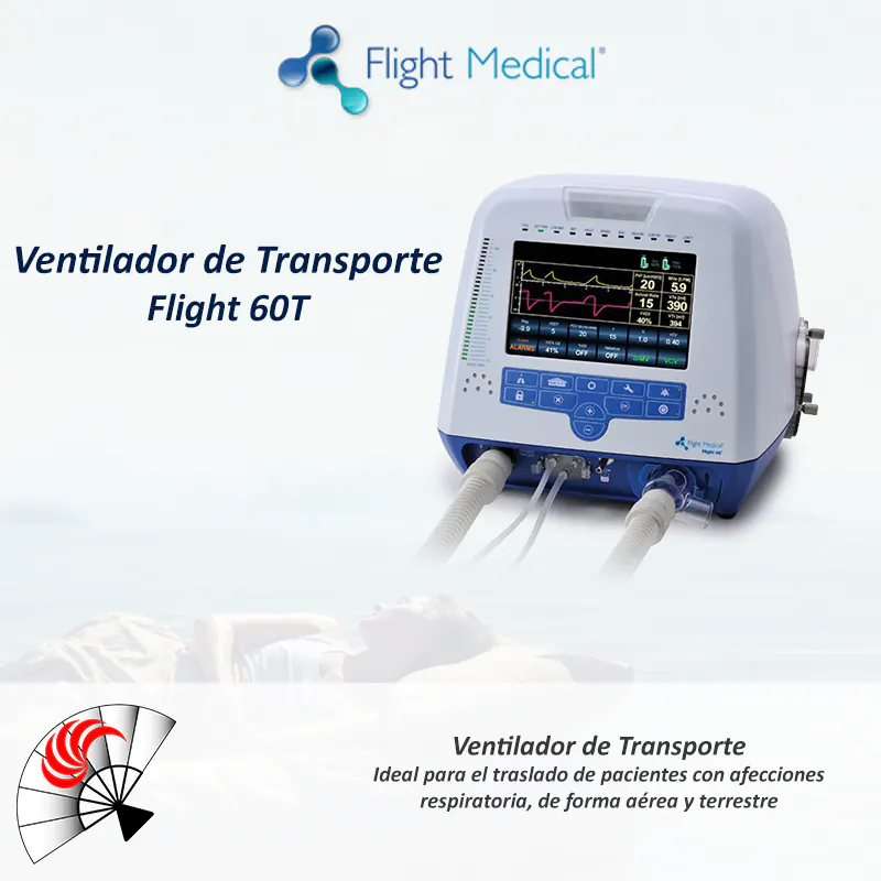 Ventilador de Transporte Flight Medical Flight 60T - Imagen 2