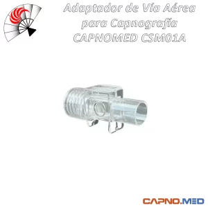 Alternative view of Adaptador de Vía Aérea para Capnografía CAPNOMED CSM01A