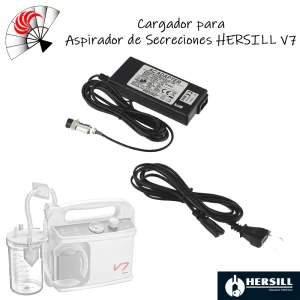 Alternative view of Cargador para Aspirador de Secreciones HERSILL V7