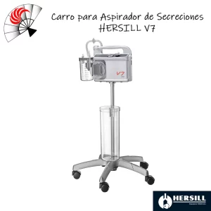 Alternative view of Carro para Aspirador de Secreciones HERSILL V7